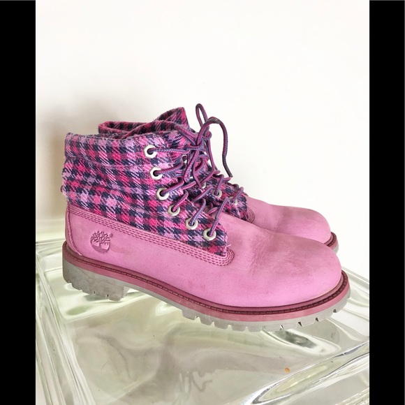 little girl pink timberlands